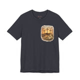 Easter “The Tomb Was Empty” Christian T-Shirt — Resurrection Cross Graphic Tee