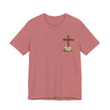 Christian Cross & Empty Tomb Tee — Easter Resurrection T-Shirt