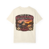 Comfort color: "Proud of the Blue Collar Worker" Vintage Sunset Design