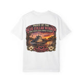 Comfort color: "Proud of the Blue Collar Worker" Vintage Sunset Design