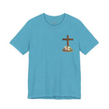 Christian Cross & Empty Tomb Tee — Easter Resurrection T-Shirt