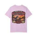 Comfort color: "Proud of the Blue Collar Worker" Vintage Sunset Design