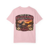Comfort color: "Proud of the Blue Collar Worker" Vintage Sunset Design