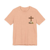Christian Cross & Empty Tomb Tee — Easter Resurrection T-Shirt