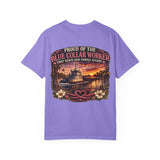 Comfort color: "Proud of the Blue Collar Worker" Vintage Sunset Design