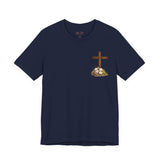 Christian Cross & Empty Tomb Tee — Easter Resurrection T-Shirt