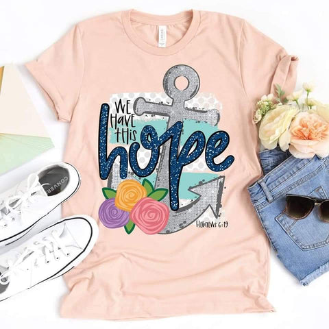 Anchor hope Screenprint