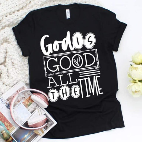 God is good all the time  Screenprint