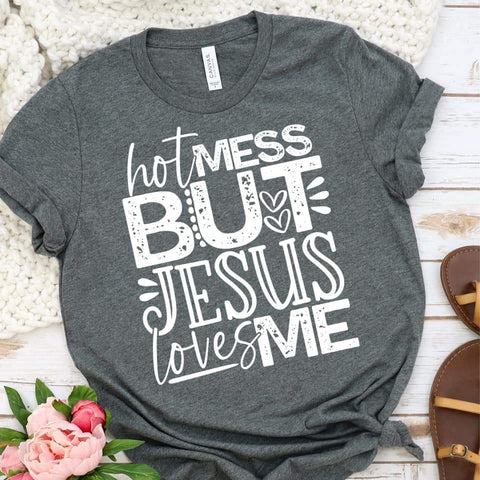 Hot mess Screenprint