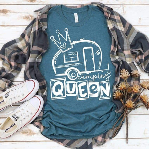 Camping queen Screenprint