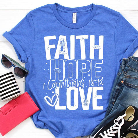 Faith Hope Screenprint