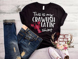 Crawfish eatin shirt