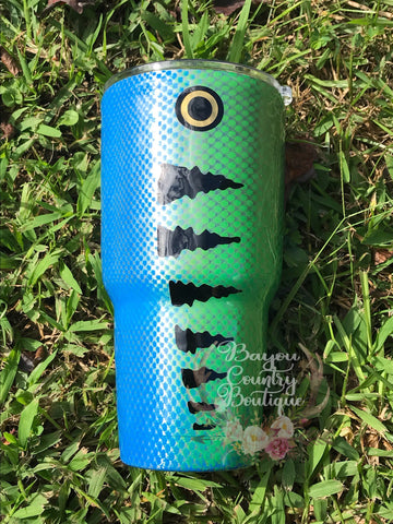 Fishing Lure stainless steel tumbler