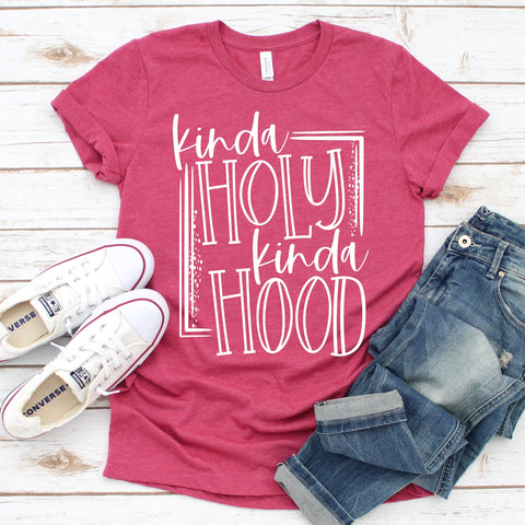 Kinda holy kinda hood Screenprint